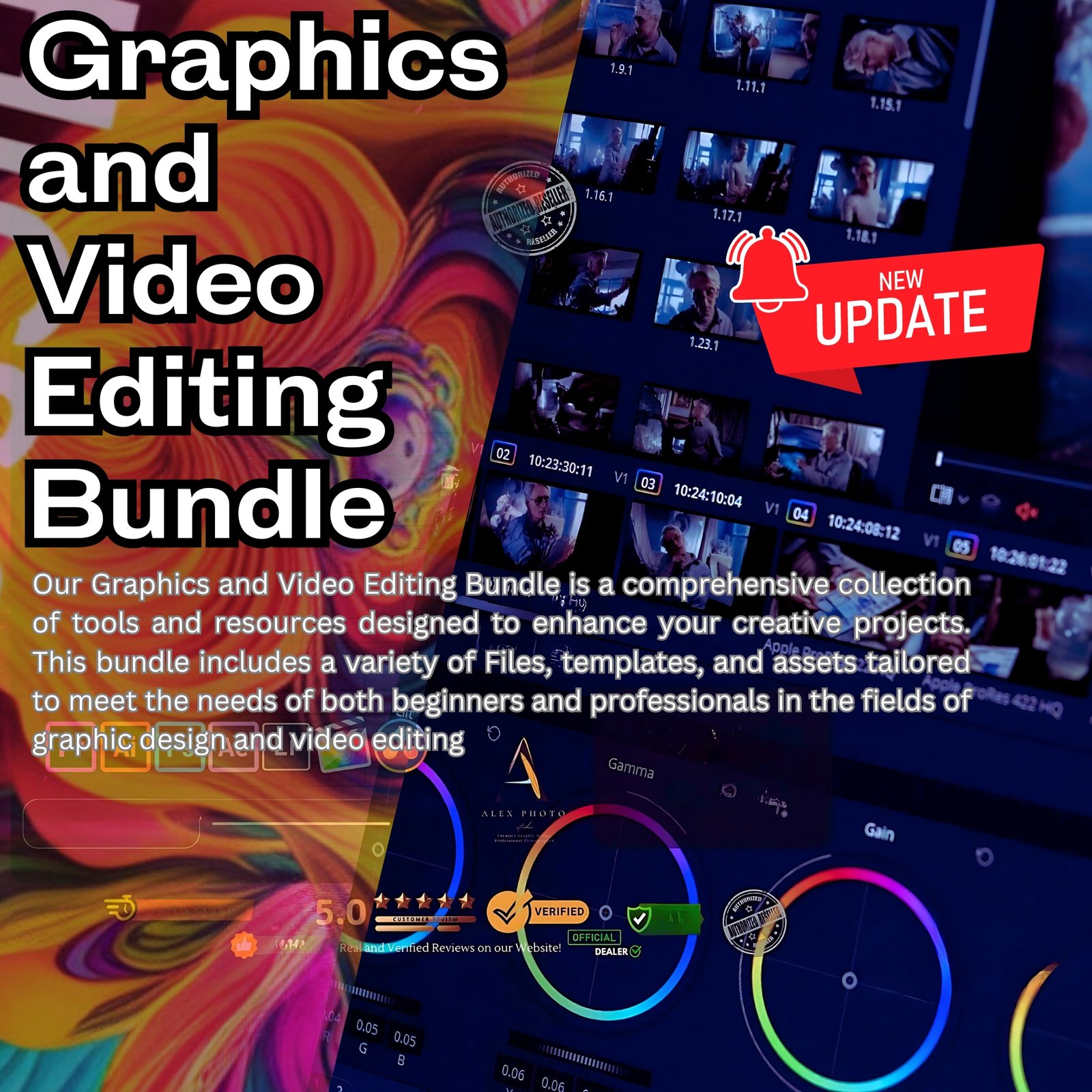 Dynamic Graphics & Video Editing Bundle - Image 4