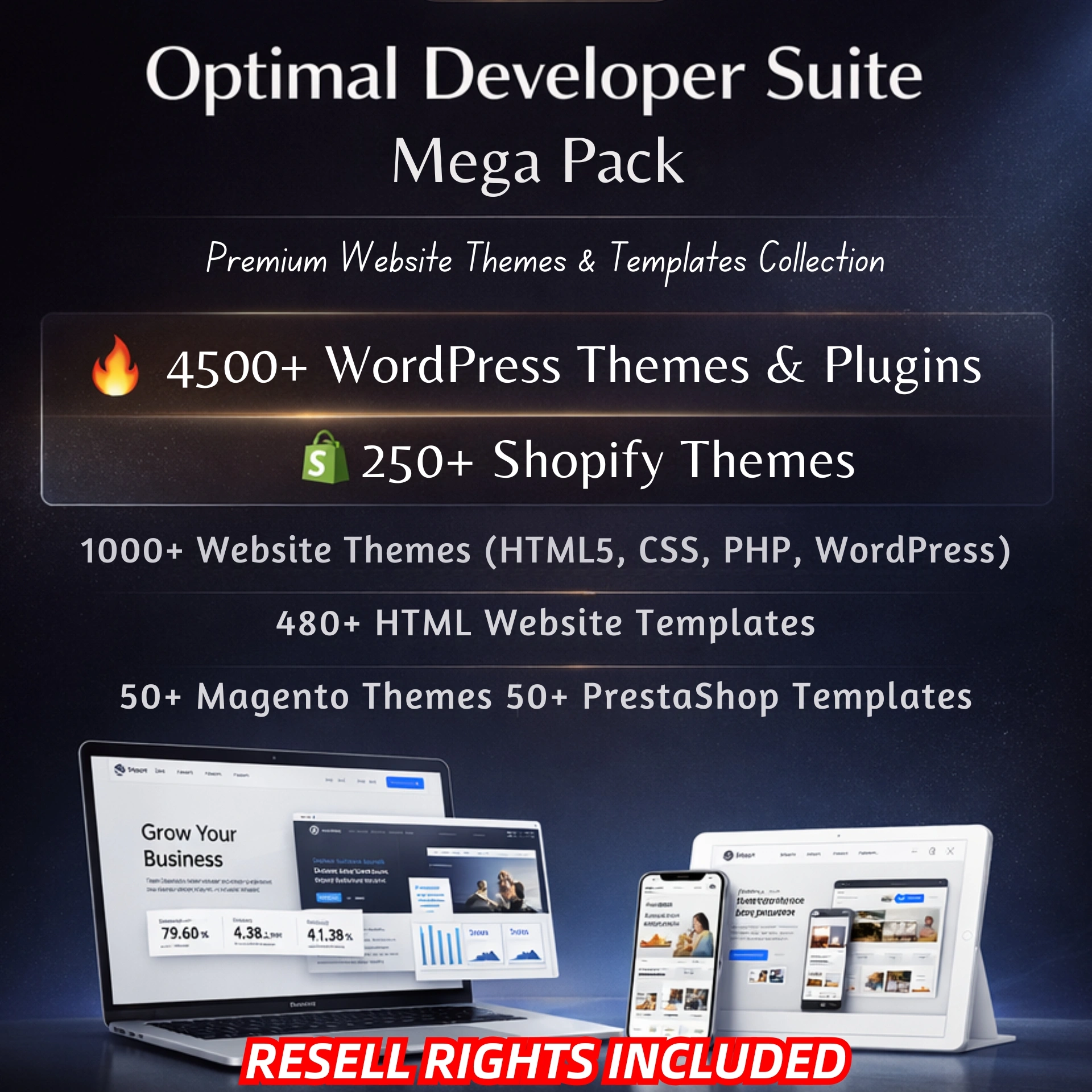 Optimal Developer Suite Mega Pack β Build, Design, Sell & Profit!