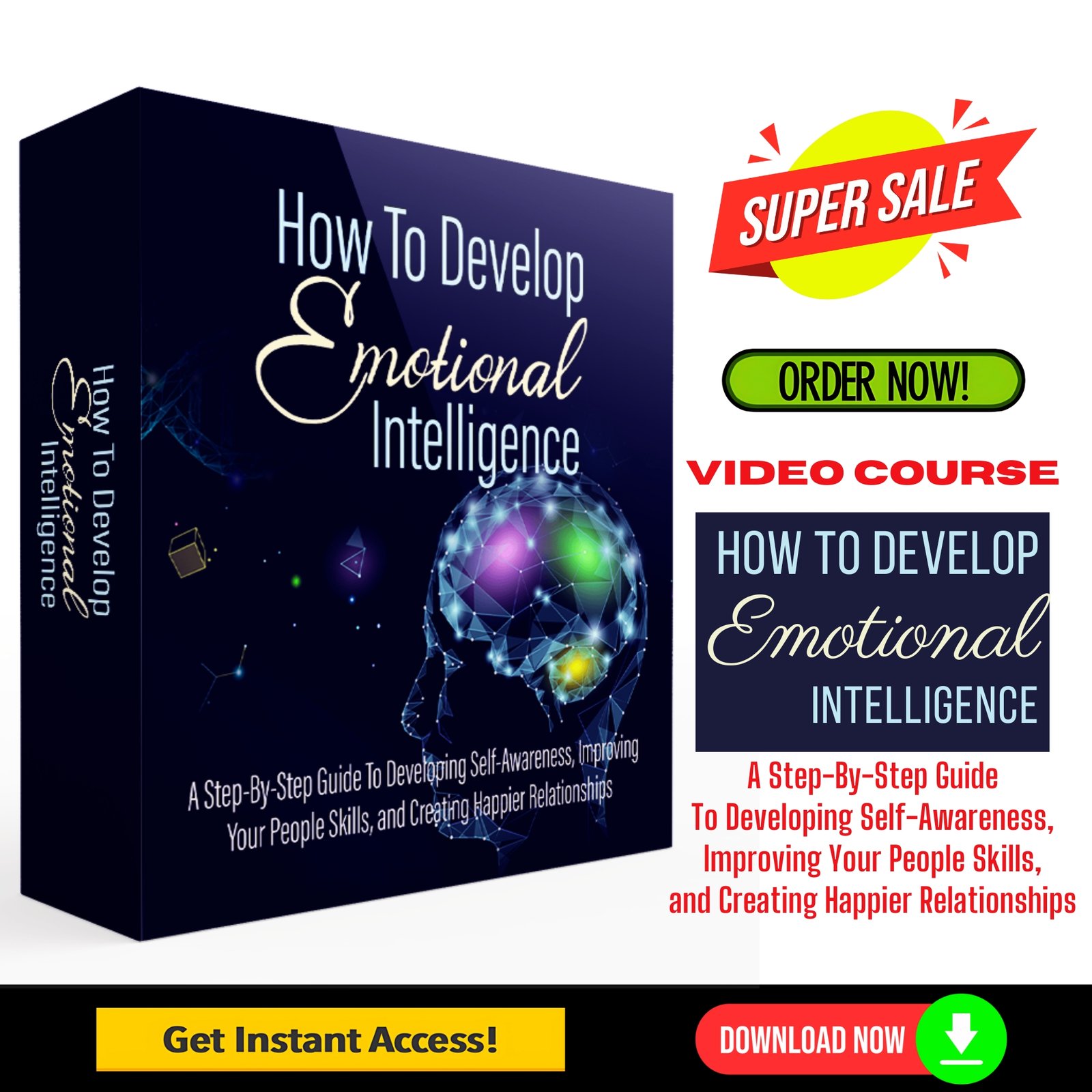 How To Develop Emotional Intelligence Upgrade Package (Video Course)