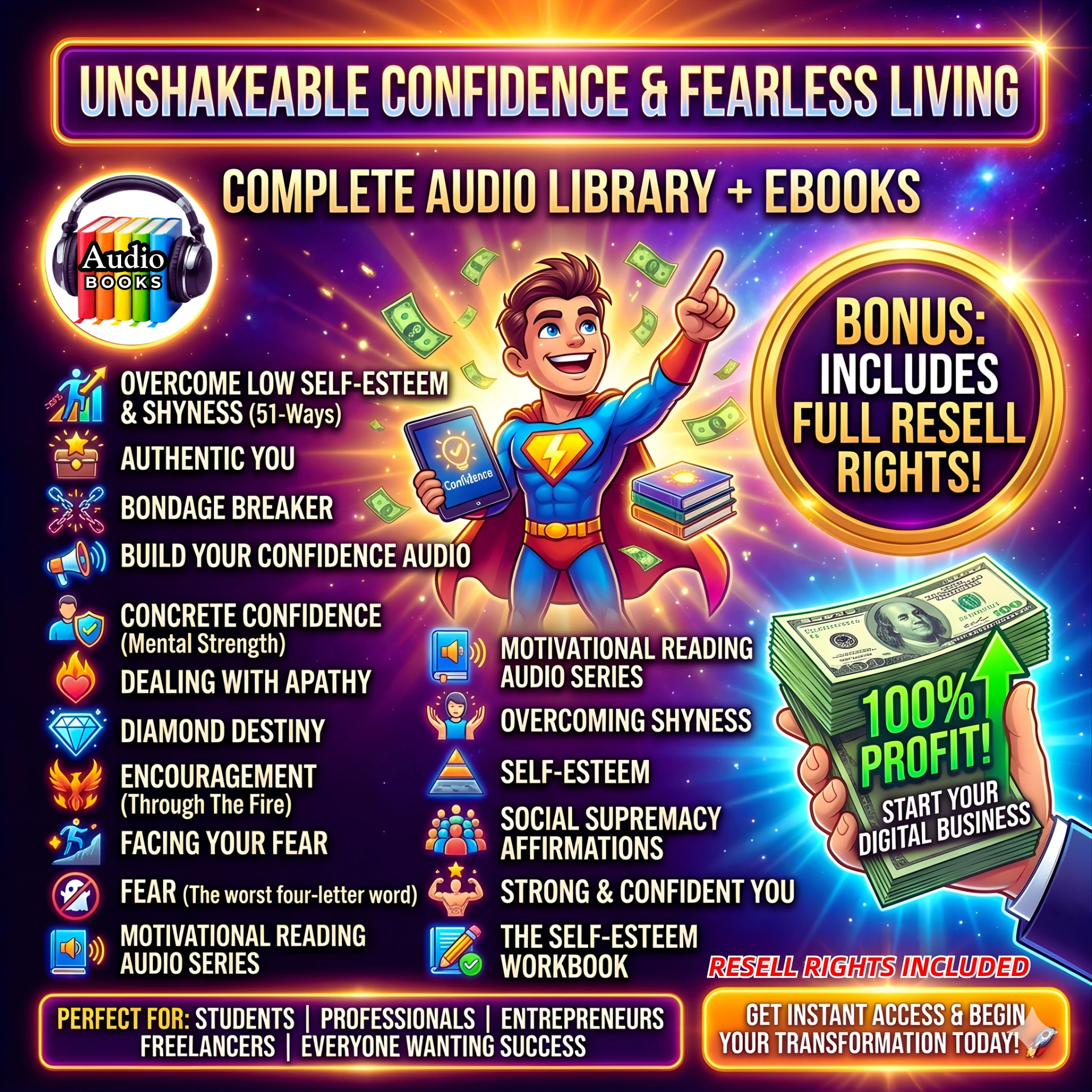Confidence & Fearless Living Audio Library - Image 2