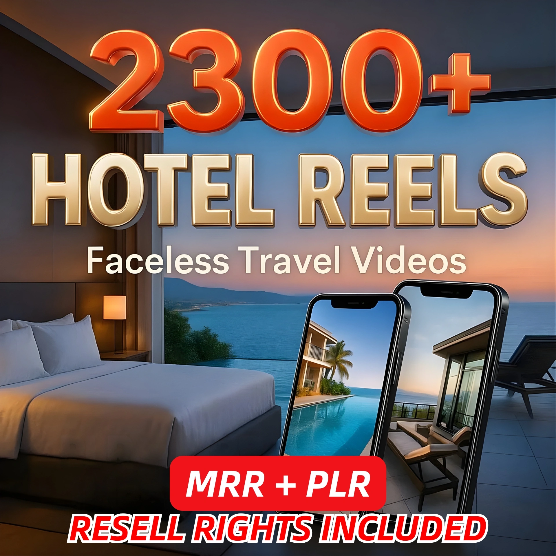 2300+ Luxury Hotel Reels Bundle β Premium Content + Resell Rights! - Image 2