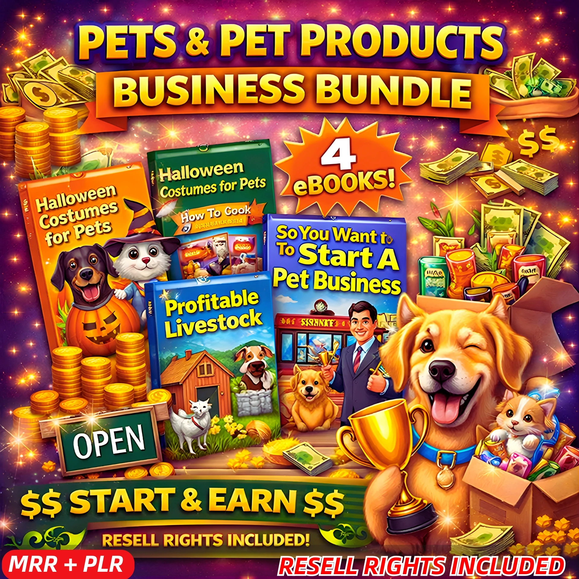 Pets & Pet Products Business Bundle β 4 eBooks + Resell Rights! - Image 2