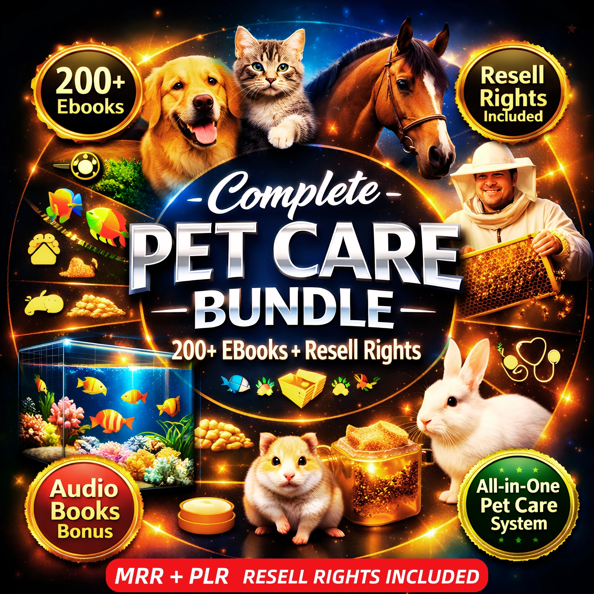 Complete Pet Care Bundle β 200+ eBooks + Resell Rights!