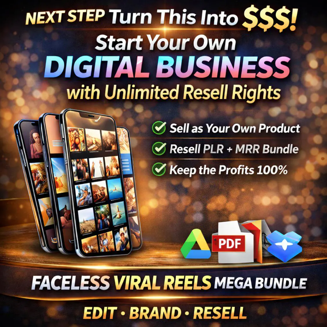 400,000+ Viral Reels Mega Bundle β Ultimate Content Empire + Resell Rights! - Image 2