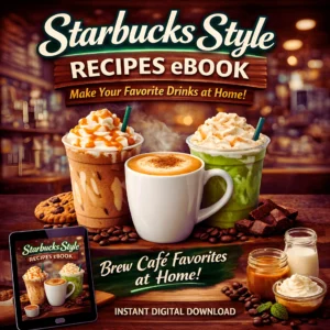 Starbucks Style Recipes eBook โ Make Your Favorite Drinks at Home!