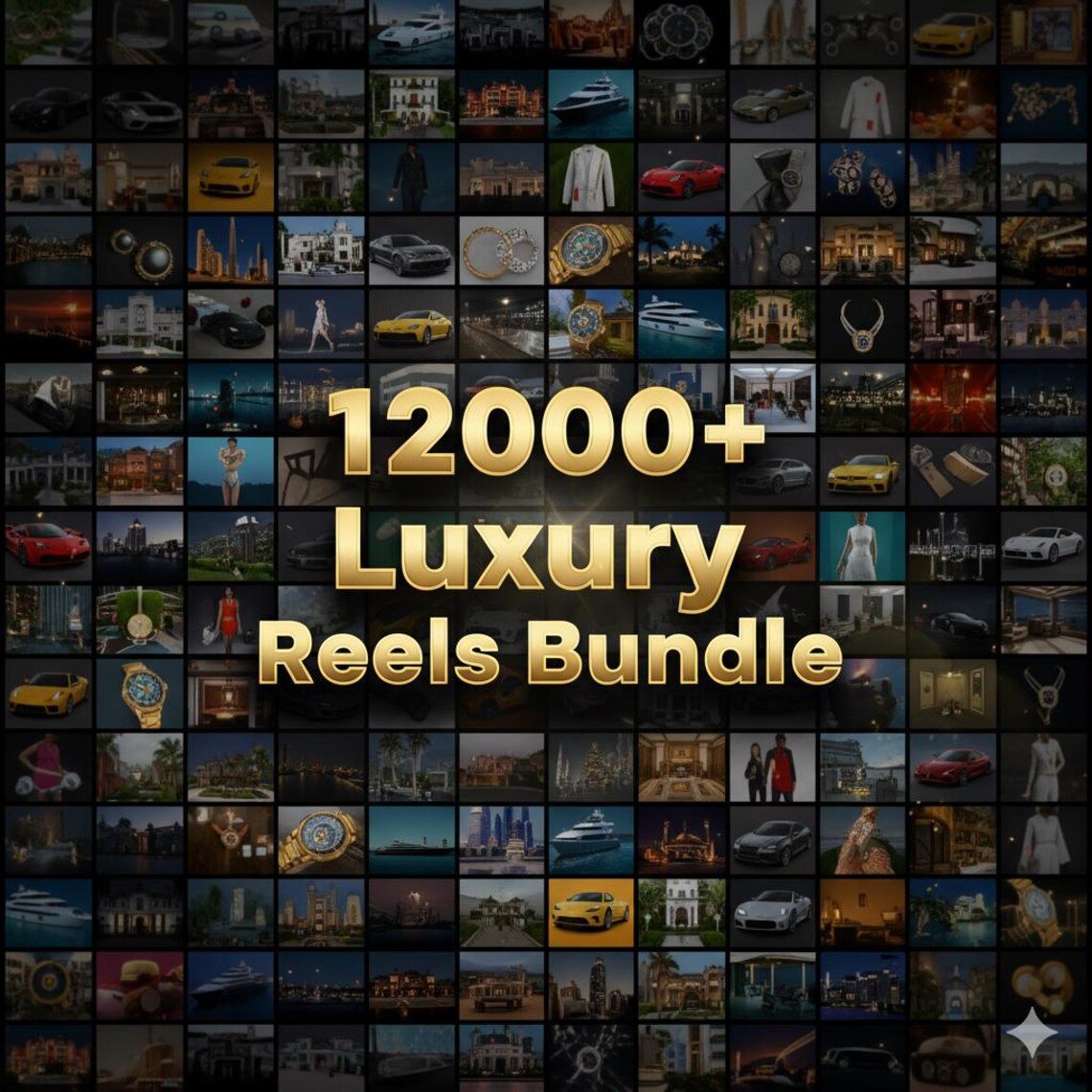 12,000+ Viral Luxury Reels Vault β Premium Content + Resell Rights! - Image 2