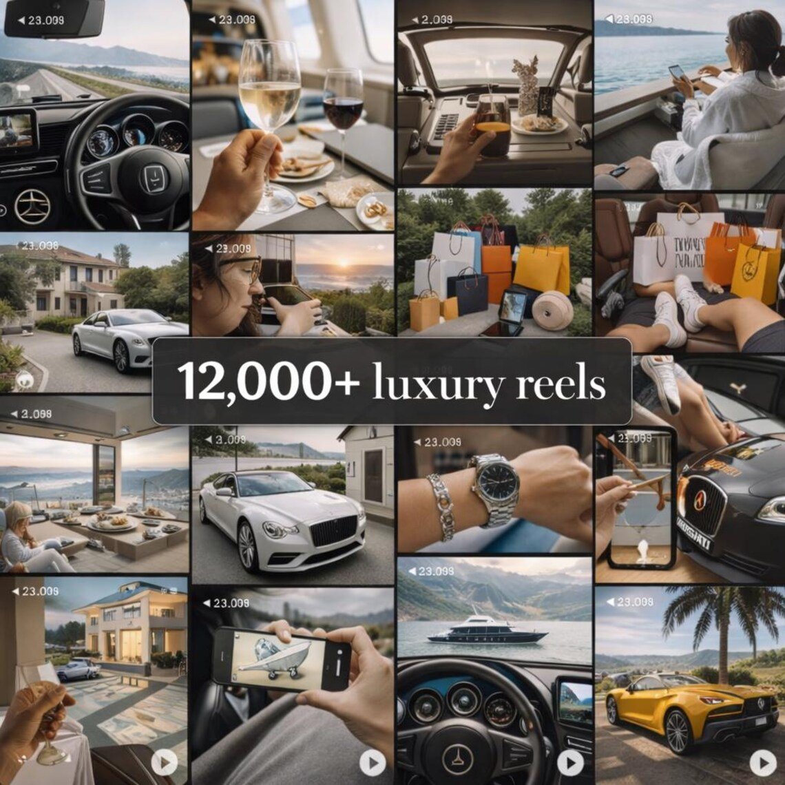 12,000+ Viral Luxury Reels Vault β Premium Content + Resell Rights! - Image 4