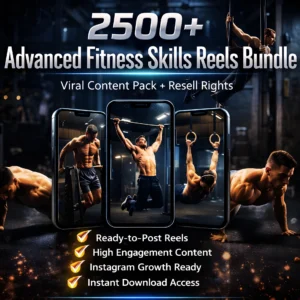 2500+ Advanced Fitness Skills Reels Bundle โ Viral Content Pack