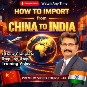 How To Import From China To India โ Complete Video Course